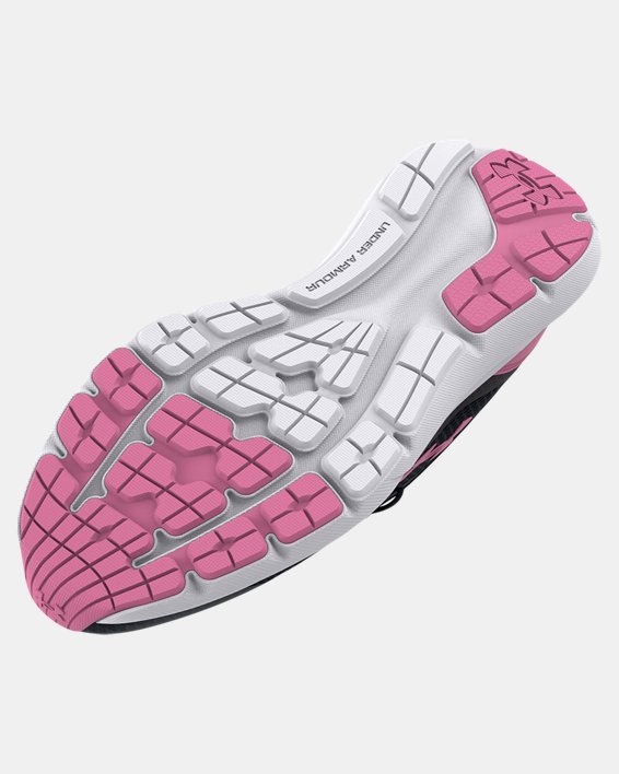Girls' Grade School UA Surge 3 Running Shoes, Black, pdpMainDesktop image number 4